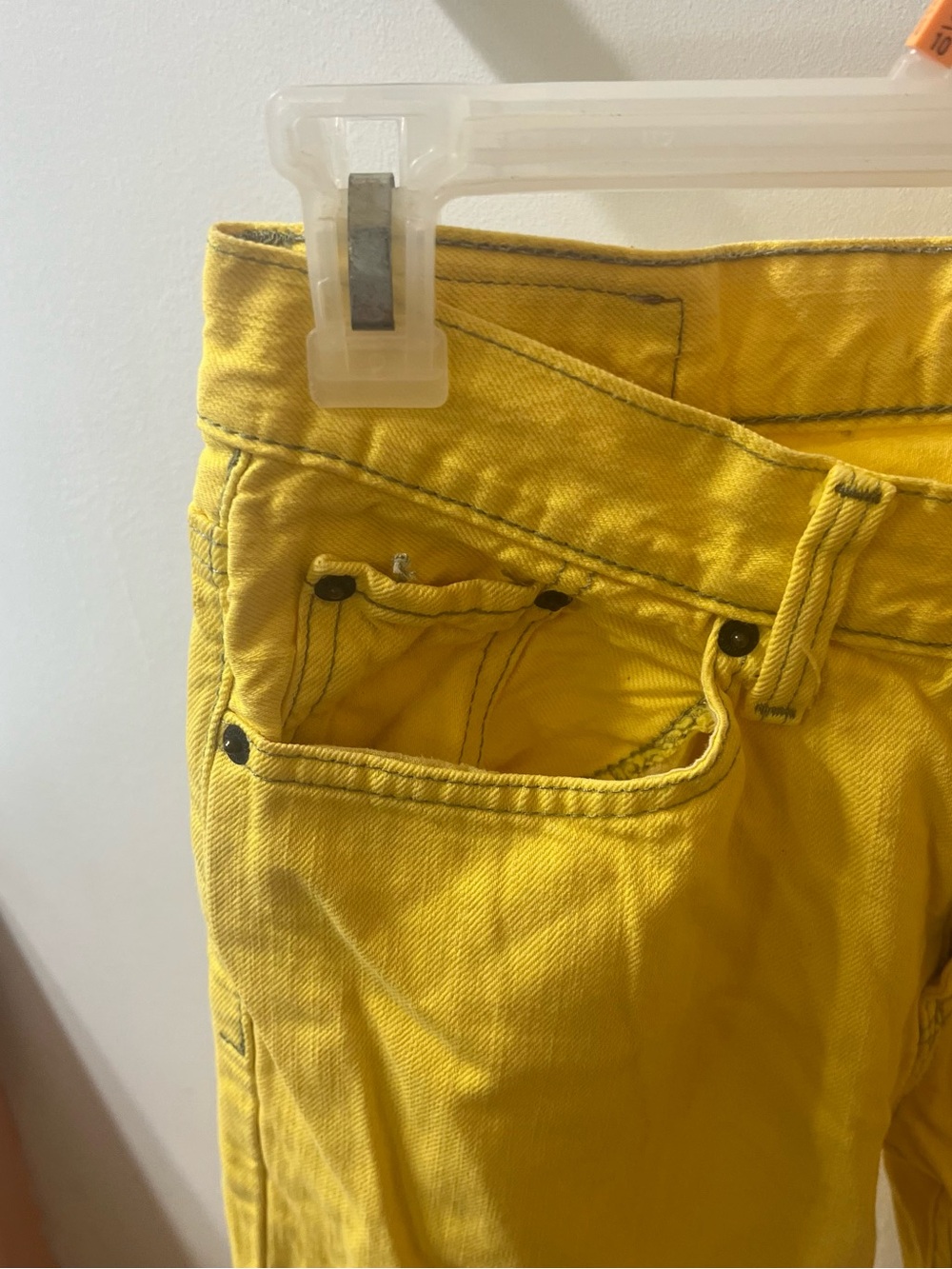 Bullhead Denim Co. Dillon Yellow Skinny Jeans - Picture 4 of 7